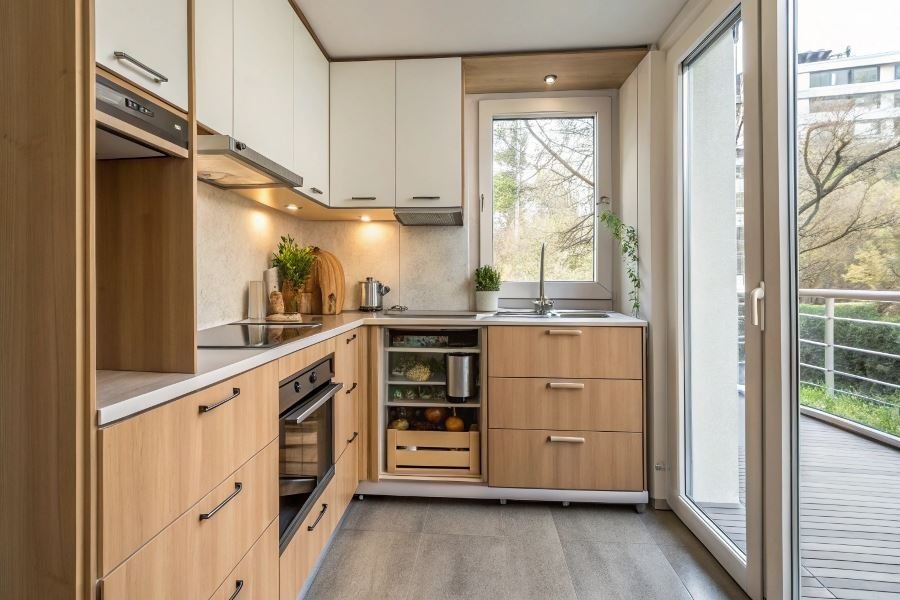 Kichik oshxona uchun optimal pol modullari tanlash sirlari