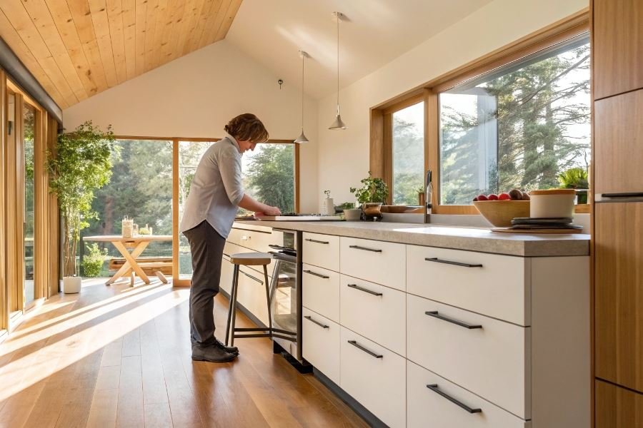 120-kitchen-floor-modules-ergonomics-secrets Oshxona ergonomikasi: optimal balandlik va chuqurlik modullari