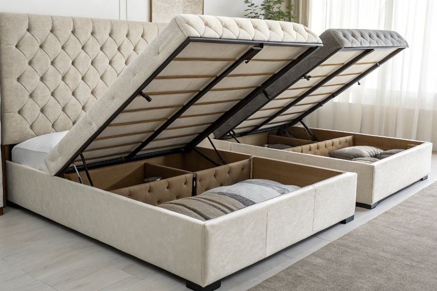 Top 3 ko’taruvchi mexanizmli karavotlar: tanlash bo’yicha qo’llanma