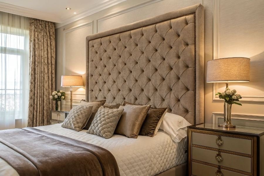 Yumshoq boshli karavotlar: afzalliklar va kamchiliklar 2025