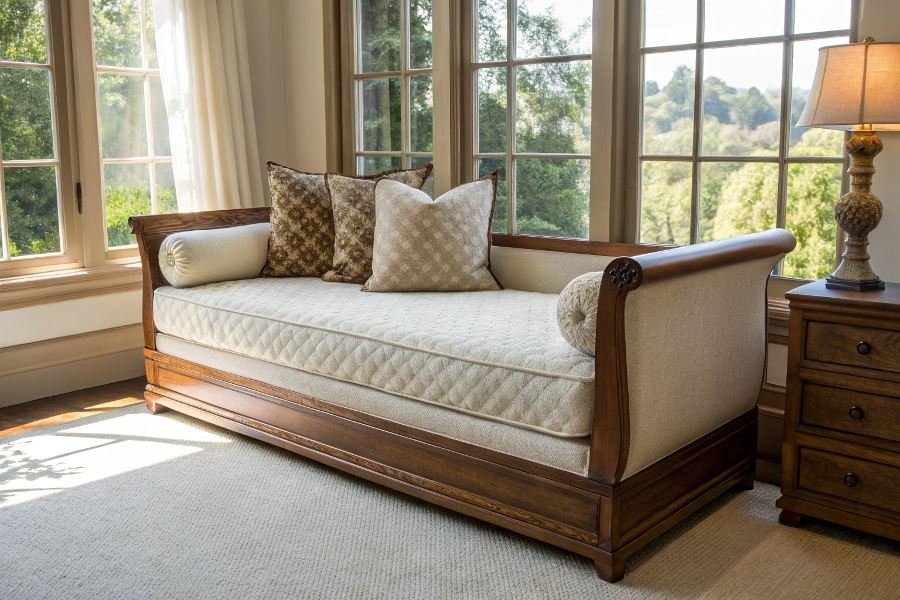 Yotoqxona uchun qulay divan tanlash: sifat va dizayn