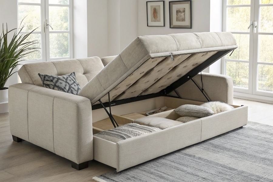 Qayriladigan yotoqlar: kichik xonalar uchun ideal yechim