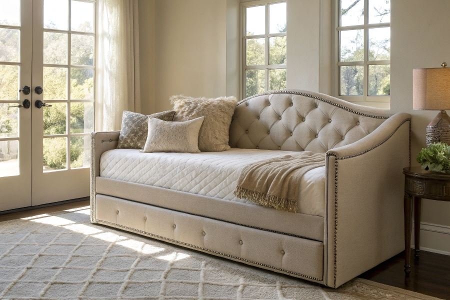 239-bedroom-daybed-harmony-functionality Yotoqxona uchun ideal divan tanlash bo’yicha to’liq qo’llanma