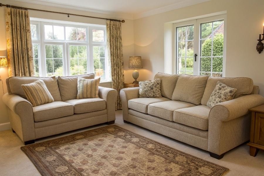 Kichik mehmonxona uchun ideal divan: burchakli yoki to’g’ri?