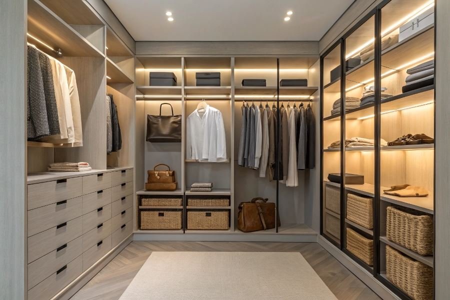 510-modern-storage-systems-transform-home-organization Zamonaviy shkaflar uchun eng samarali saqlash tizimlari