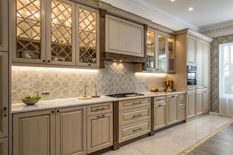 537-choosing-kitchen-wall-cabinets-style-guide Oshxona uslubiga mos osma shkaflarni tanlash sirlari