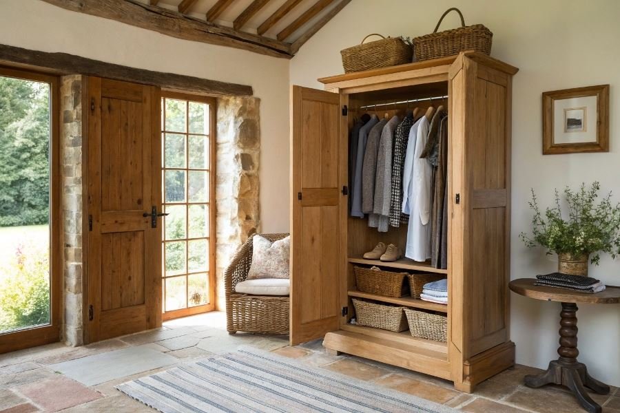 631-folding-wardrobes-for-country-house Dacha uchun yig’iladigan shkaflar: tanlash va saqlash sirlari