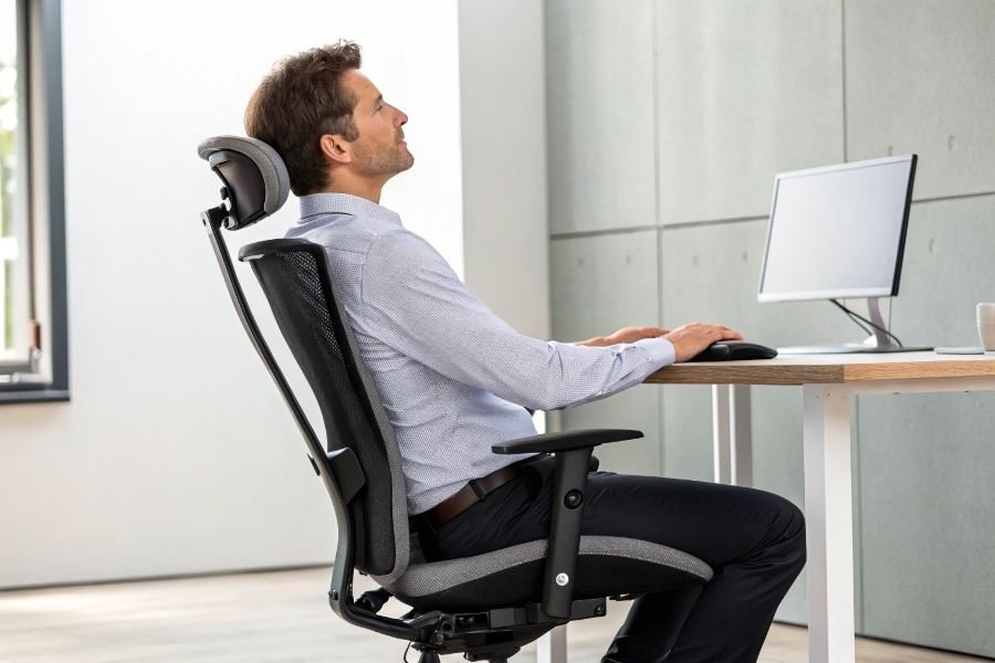 Ergonomik kompyuter kreslolari: umurtqa sog’lig’i uchun tanlov