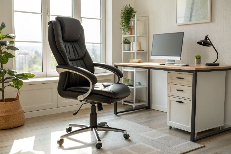 Uy ofisi uchun ergonomik stullar: samaradorlik va sog’lik kaliti