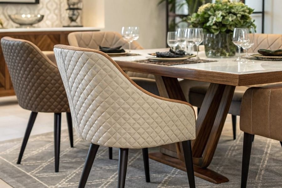 Mukammal ovqat stoli stullarini tanlash bo’yicha qo’llanma