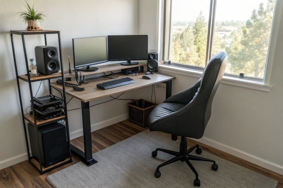 Kichik xonalar uchun top 3 ixcham o’yinchi stollari