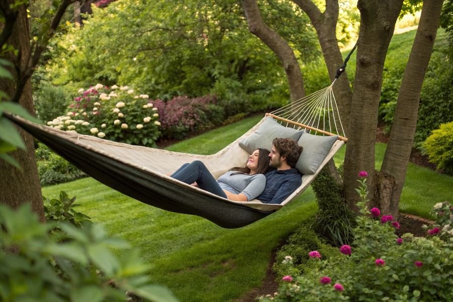 764-double-hammocks-comfort-for-two Ikki kishilik g’amaklar: tanlash sirlari va eng mashhur modellar