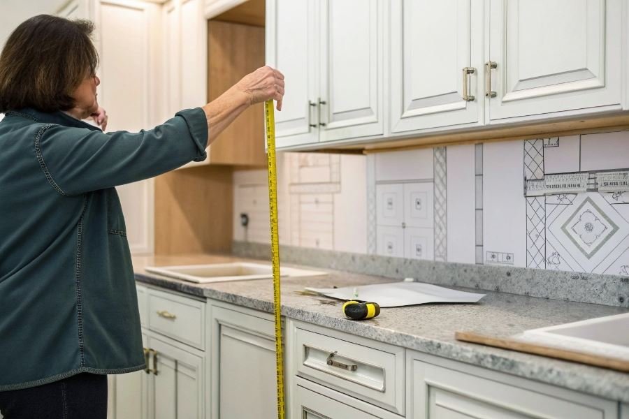 Расчет идеальной высоты кухонного гарнитура: формулы и советы