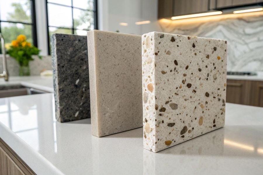 Топ-3 практичных материала для кухонной столешницы