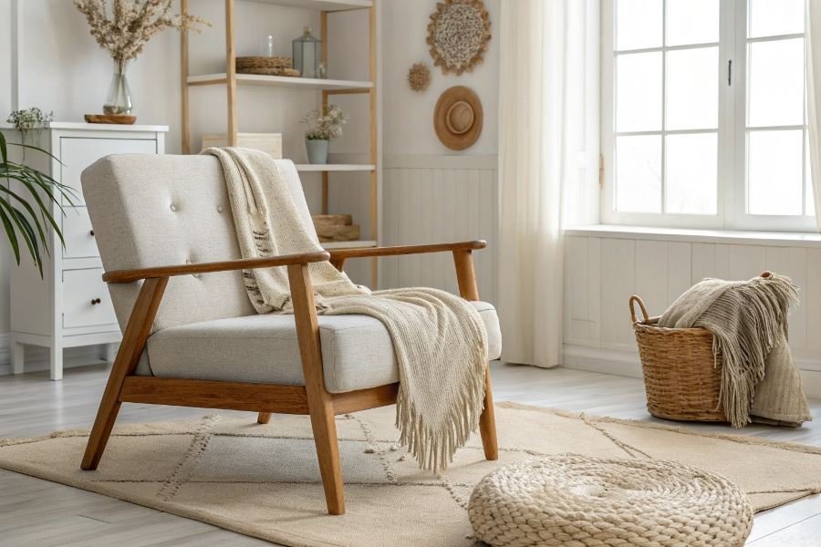 Подбор идеального кресла для скандинавского интерьера