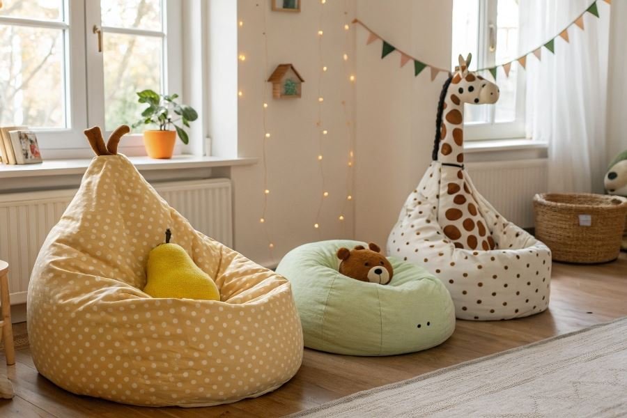 Топ-3 кресел-мешков для детской: комфорт и функциональность