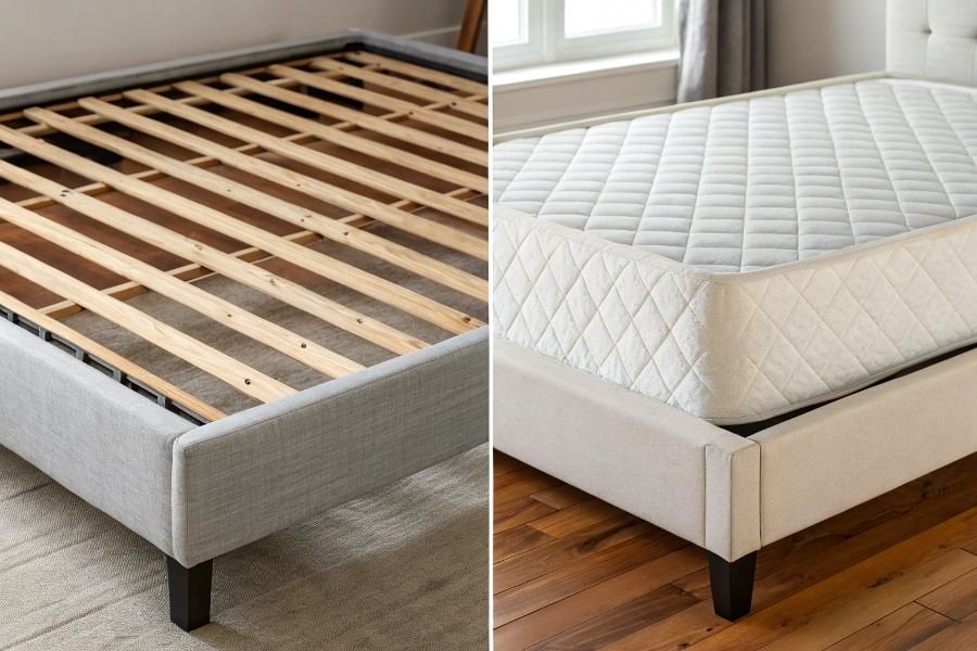 Ламели или сплошное основание: что выбрать для кровати