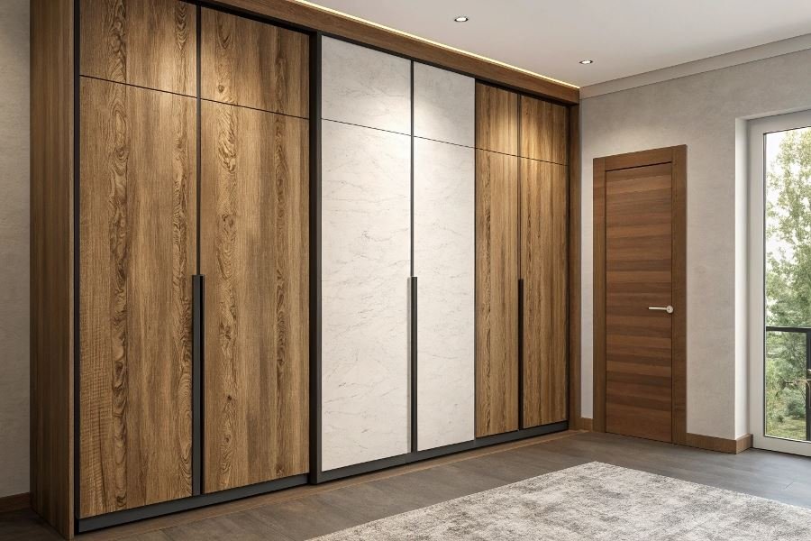 Топ-3 материалов для шкафов в прихожую: выбор 2025