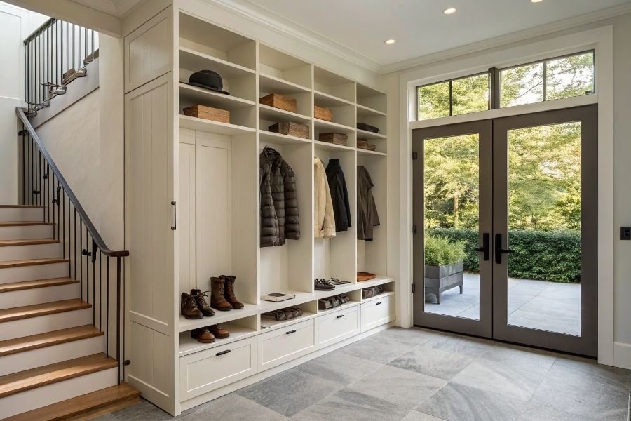 Открытые или закрытые шкафы в прихожую: выбор 2025