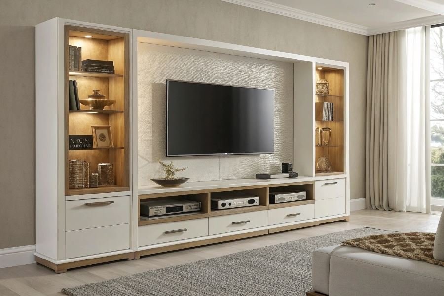 Подвесные ТВ-тумбы: плюсы, минусы и советы по выбору