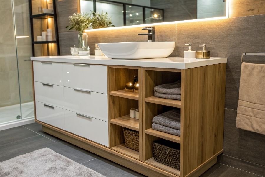401-bathroom-furniture-style-functionality-balance Как выбрать влагостойкую мебель для ванной комнаты