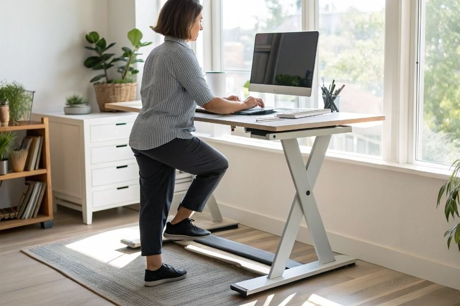 Регулируемые компьютерные столы: выбор для здоровья