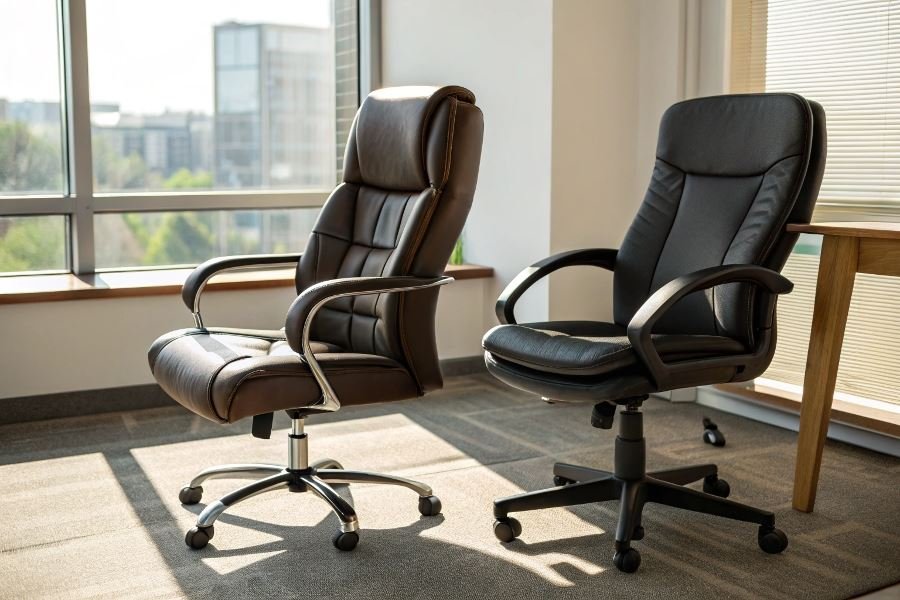 Сетчатые vs кожаные офисные кресла: что выбрать?