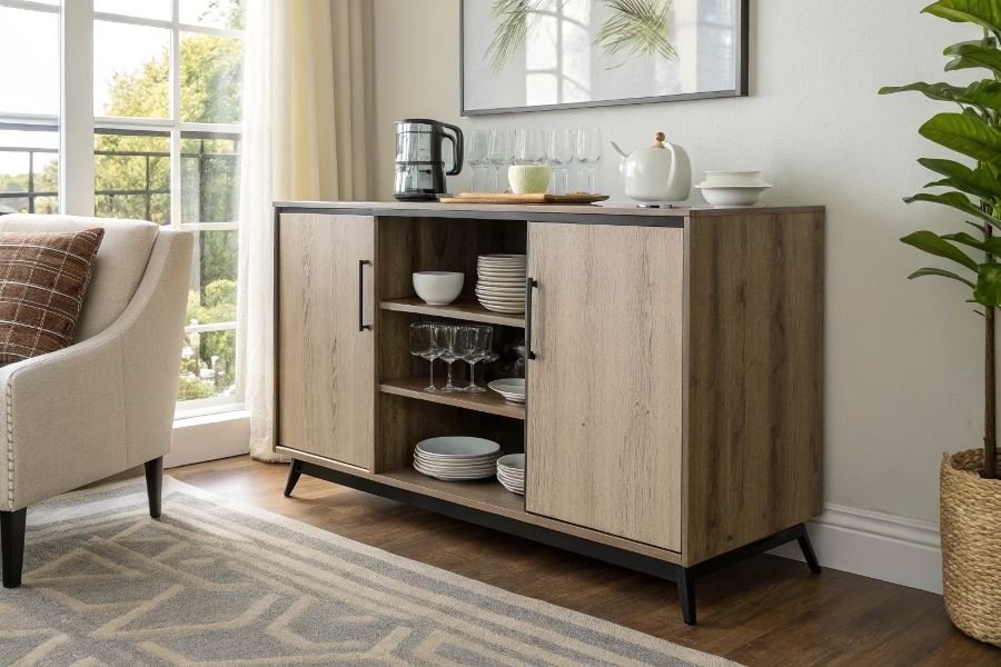 Компактные буфеты: идеальные решения для малогабаритных квартир