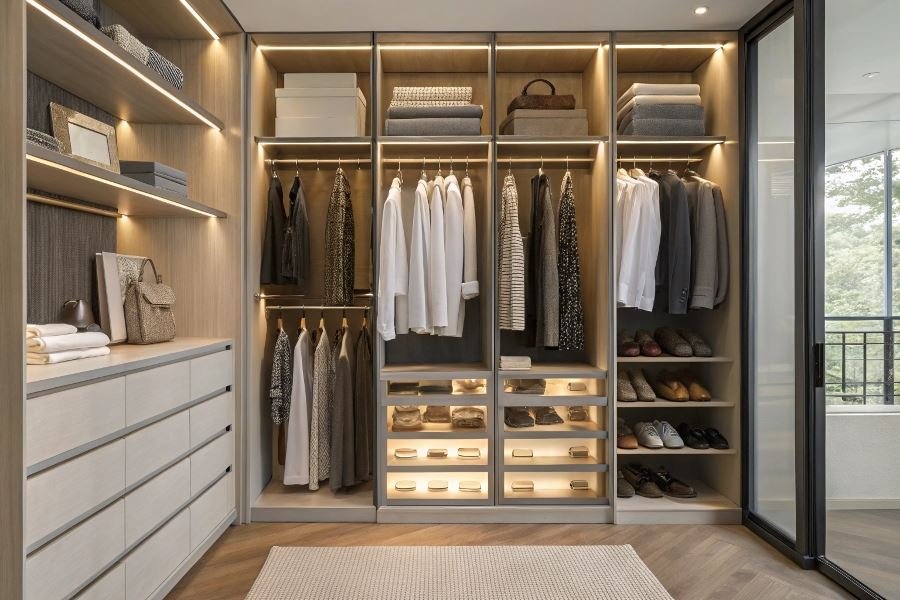 Топ-3 вида наполнения для шкафов: выбор и организация