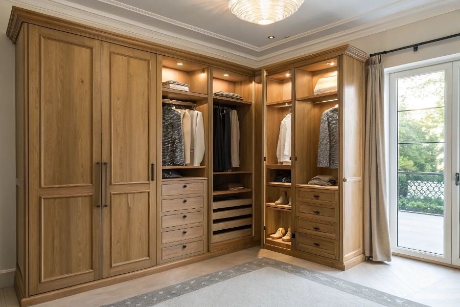 Угловые распашные шкафы: как выбрать идеальную модель