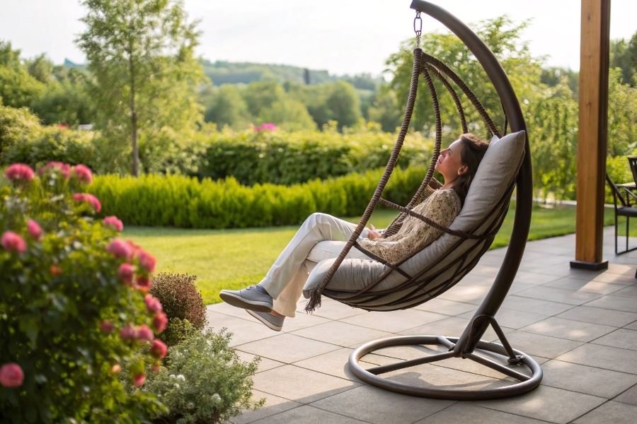 Как выбрать идеальное подвесное кресло для дачи
