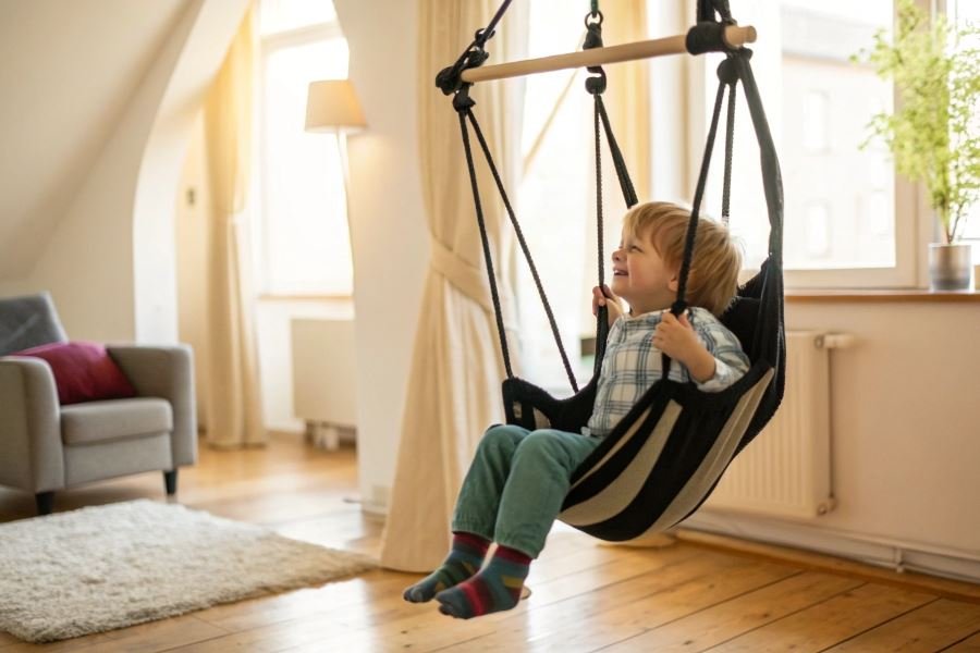 Безопасные подвесные кресла для детей: выбор и критерии