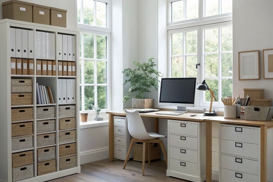 Эффективные системы хранения документов в домашнем офисе